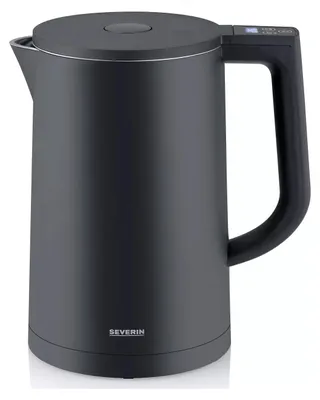 Immagine prodotto di SEVERIN WK 3483, 1,7 l, 2200 W, nero, plastica, acciaio inossidabile, temperatura regolabile, indicatore del livello dell'acqua