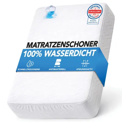 Produktbild von Ôhm Matratzenschoner 140x200 cm Wasserdicht, 100% Polyester, Atmungsaktiv