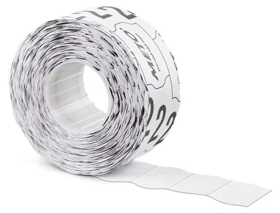 Produktbild von Preisauszeichner Etiketten 32x19mm, weiß, permanent, 5000 Stück, METO