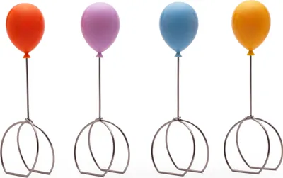 Produktbild von PELEG DESIGN Balloonapkins Serviettenringe – Perfekt für Esstischdekoration – Oster-Serviettenring, Geburtstagsparty-Tischdekoration, Serviettenhalter während Mahlzeiten oder Versammlungen
