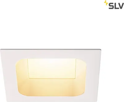 Produktbild von SLV 112692 VERLUX Einbauleuchte LED 3000K mattweiß L B T 13,5 13,5 7,5 cm 20W