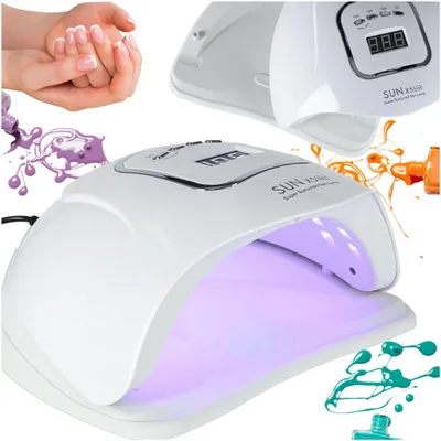 Obrázek produktu pro UV LED lampa na nehty 150W, 45 LED diod, časovač