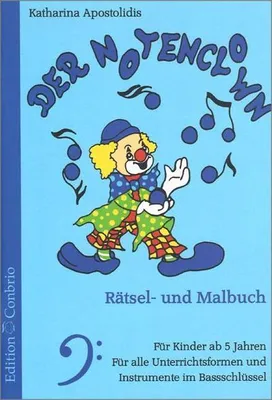 Obrázok produktu pre Notenclown - Bassschlüssel