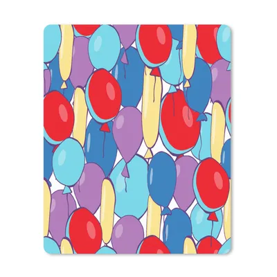 Produktbild von MuchoWow® Mauspad Mousepad Luftballons - Party 30x40 cm - Mousepads - Maus Mat - Pad - Mausunterlage - Mausmatten