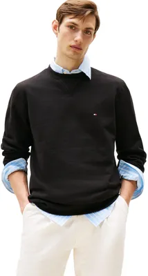 Produktbild von Tommy Hilfiger 8720637783931, Erwachsener, Männlich, Sweatshirt, Schwarz, Rundhals, Langärmlig