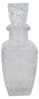 Immagine prodotto di Bottiglia da decorazione Clayre & Eef 125 ml in vetro trasparente