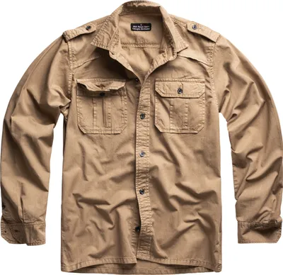 Produktbild von SURPLUS M65 Basic Hemd, langarm, beige