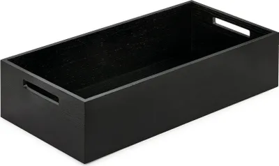 Obrázok produktu pre Modify Box 1 pre výsuvy Š 236 x D 472 x V 110 mm, čierny jaseň / drevený box