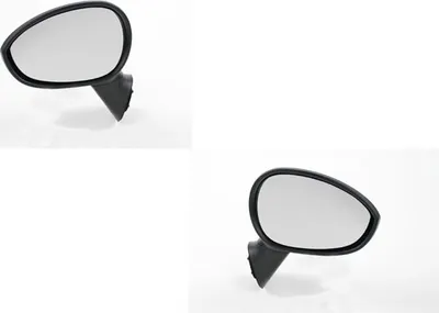 Immagine prodotto di Johns, specchietti retrovisori esterni adatti per Fiat 500 312 10/07- set destro e sinistro nero 735452180 735481656 735481646 735452174