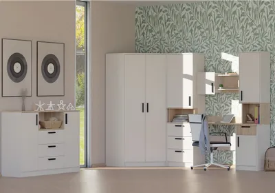 Produktbild von Mehrzweckschrank-Set GRANT SET 27 C Kinderzimmer Jugendzimmer