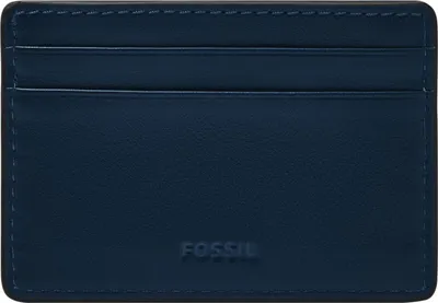 Produktbild von FOSSIL Kartenhalter Steven Card Case Midnight Blue dunkelblau