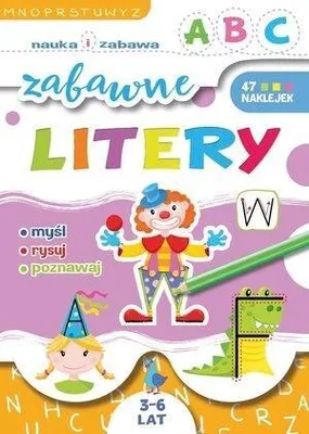 Image de Nauka i zabawa. Zabawne litery - Gorzkowska-Parnas Ewa (Kinder, Bildung auf Polnisch)