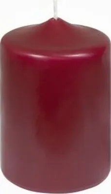 Produktbild von Premium Stumpenkerzen Burgund 120 x 80 mm, 1 Stück