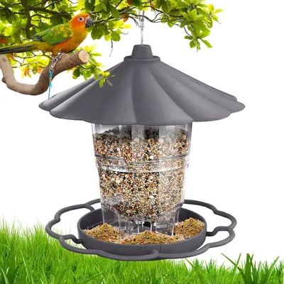 Faltbares Vogelhaus zum Aufhängen, 820 ml, wetterfest, für Balkon & Garten