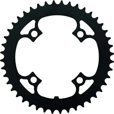 Produktbild von FSA Kettenblatt E-Bike 4-Arm 104 mm x 44T Schwarz - Stahl, langlebig, präzise....