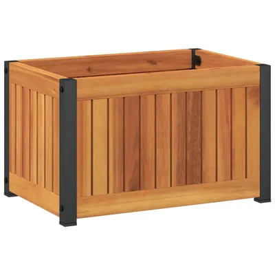 Immagine prodotto di Fioriera da Giardino 45x30x27,5 cm in Legno Massello di Acacia