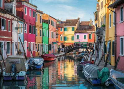 Immagine prodotto di Ravensburger - 1000 Piece Puzzle - Burano. Italy - Adults & Children Ages 14+ - Premium Quality Puzzle - 12000623