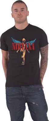 Image de Nirvana - T-shirt "Angelic" pour homme/femme unie RO3648 (3XL) (Noir)
