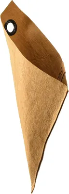 Produktbild von Papiertüte Blumentasche Lederoptik für stilvolle Blumenarrangements