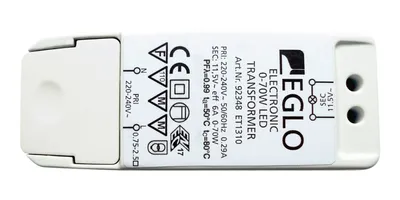 Produktbild von Eglo 92348 ELEKTR.TRAFO - Zubehör 113x44mm Weiss dimmbar