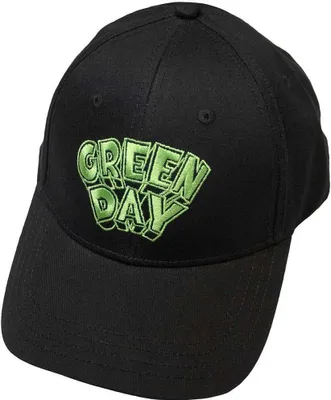 Green Day - "Dookie" Baseball Cap pre mužov/ženy Uni RO10707 (One Size) (Black/Green)