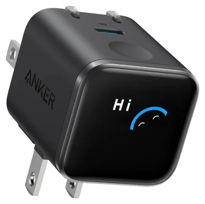 Image de Chargeur Anker Nano (45 W, écran intelligent), couleur : noir
