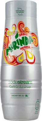 Produktbild von SodaStream ochutený nápojový koncentrát MIRINDA LIGHT,440 ml na prípravu až 9 litrov nápoja, neobsahuje alergény, bez cukru.