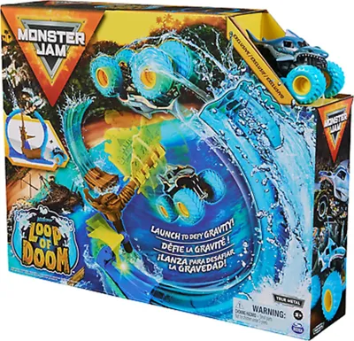 Image de Spin Master - Monster Jam Megalodon Loop Of Doom Stunt Playset