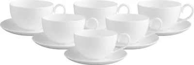 Produktbild von Villeroy & Boch Royal Kaffeetasse mit Untertasse 200 ml 6er Set