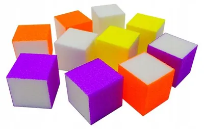 Produktbild von Satin Mini Vierseitiger Polierblock für Nägel