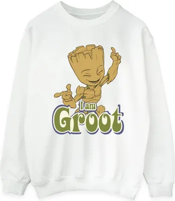 Produktbild von Guardians Of The Galaxy - Sweatshirt für Damen BI19558 (XL) (Weiß)