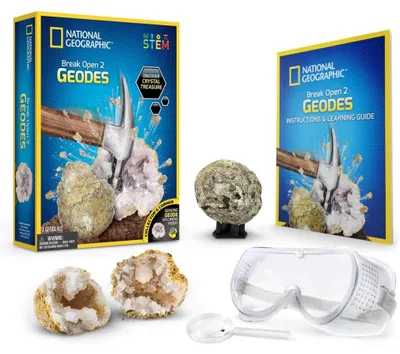 Obrázok produktu pre National Geographic - Break Open 2 Geodes (EN,FR,DE,IT)