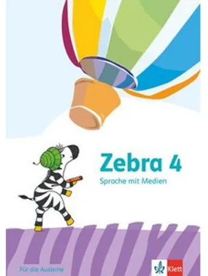 Immagine prodotto di Zebra 4. Arbeitsheft Sprache mit Medien (Ausleihmaterial) Klasse 4