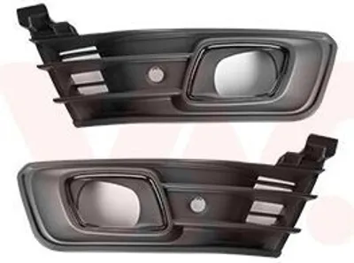 Produktbild von VAN WEZEL Lüftungsgitter Grill Stoßfänger für RENAULT Captur (J5, H5) mit Loch/Löchern für Nebellampen mit Loch/Löchern für Einparkhilfe ohne Löcher