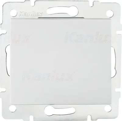 Image de LOGI interrupteur unipolaire blanc Kanlux 25065