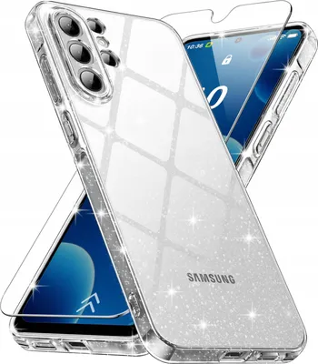 Obrázok produktu pre Puzdro pre Samsung S26 Ultra CLEAR GLITTER SHINY IRIDESCENT 2MM + SKLO