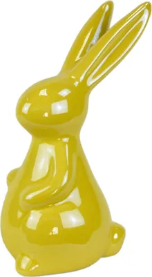 Immagine prodotto di Coniglietto giallo in Vetroceramica 14 cm