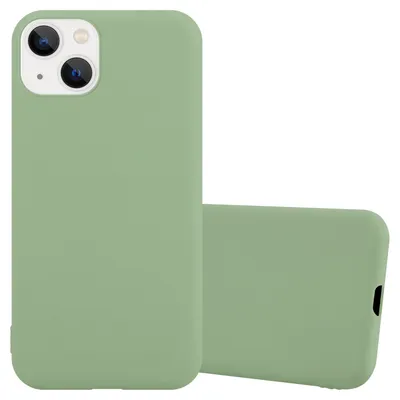 Produktbild von Cadorabo Hülle für Apple iPhone 14 Schutzhülle in Grün Handyhülle TPU Silikon Etui Case Cover