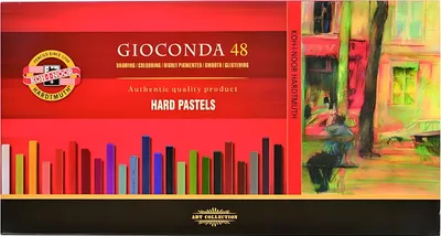 Image de Koh-i-noor craies (pastels) craies d'art à l'huile GIOCONDA set de 48