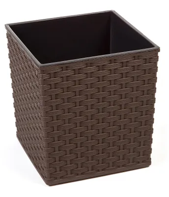 Zdjęcie produktu dla Nohel Garden Osłona na doniczkę JUKA RATTAN plastikowa 25x25x26cm