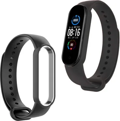 Immagine prodotto di Braccialetto in silicone per Xiaomi Mi Band 7 - Nero