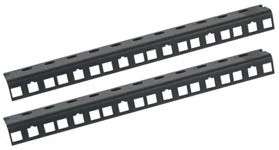 Produktbild von HMF 66806-02 Rackschiene für Serverschrank, 6U, 10 Zoll, Schwarz