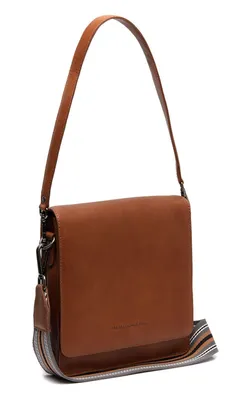 Zdjęcie produktu dla Skórzana torba na ramię marki Chesterfield Osuna Flapoverbag Cognac jasnobrązowa
