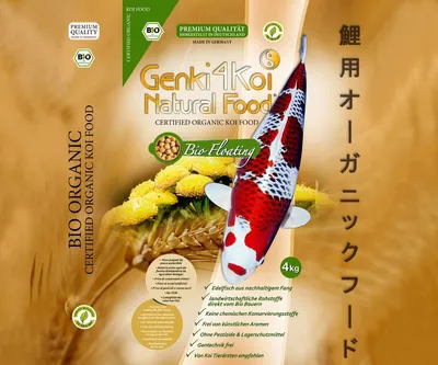 Produktbild von Koifutter Genki4Koi Natural Food®  Floating 4 kg 5 mm - IT  013