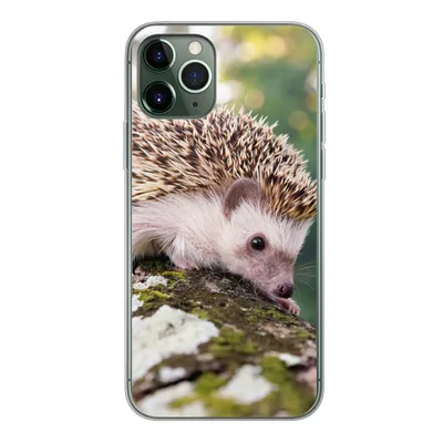 Produktbild von MuchoWow® Handyhülle Schutzhülle Hülle für iPhone 11 Pro Baby - Igel - Baum Silikon Softcase Handy Hülle - Handy