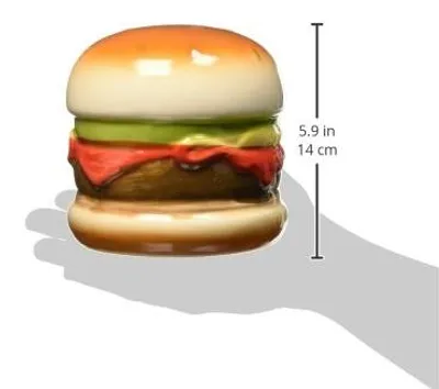 Zdjęcie produktu dla Hamburgerowa skarbonka z zamkiem