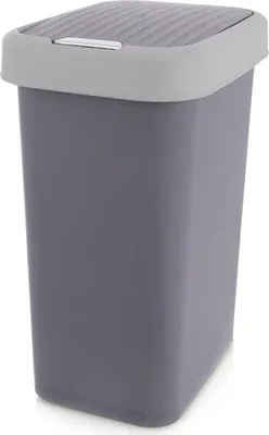 Obrázok produktu pre Plastový odpadkový kôš sivý 25 l