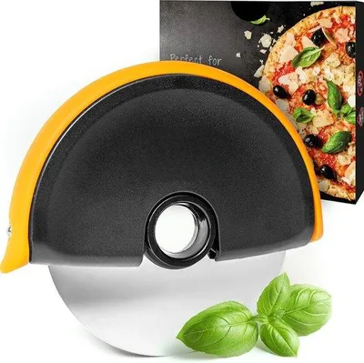 Productafbeelding van Pizzasnijder - Pizzaschaar - Pizzaknipper - Pizzames - Snijder - Pizza