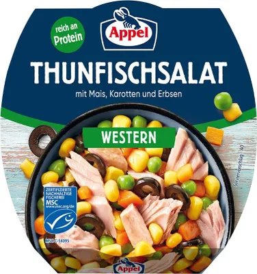 Produktbild von Appel MSC Thunfischsalat Western 160g