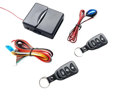Obrázok produktu pre Sada diaľkového ovládania pre automobil, 12V, univerzálna, systém bezkľúčového otvárania a zabezpečenia proti krádeži